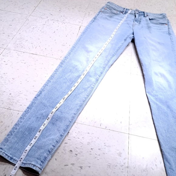 American Eagle | Light Blue Denim Jeans airflex+ slim straight - Picture 11 of 12